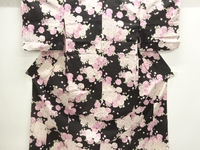 JAPANESE KIMONO / YUKATA / COTTON / SAKURA